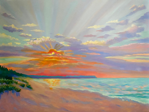 Endless Summer Painting by Stephanie Schlatter