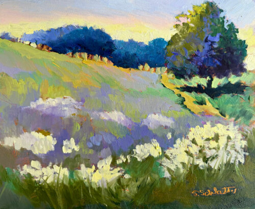 Summer Bloom Painting by Stephanie Schlatter