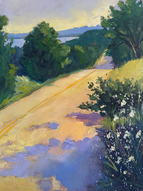 Take a Detour Painting by Stephanie Schlatter